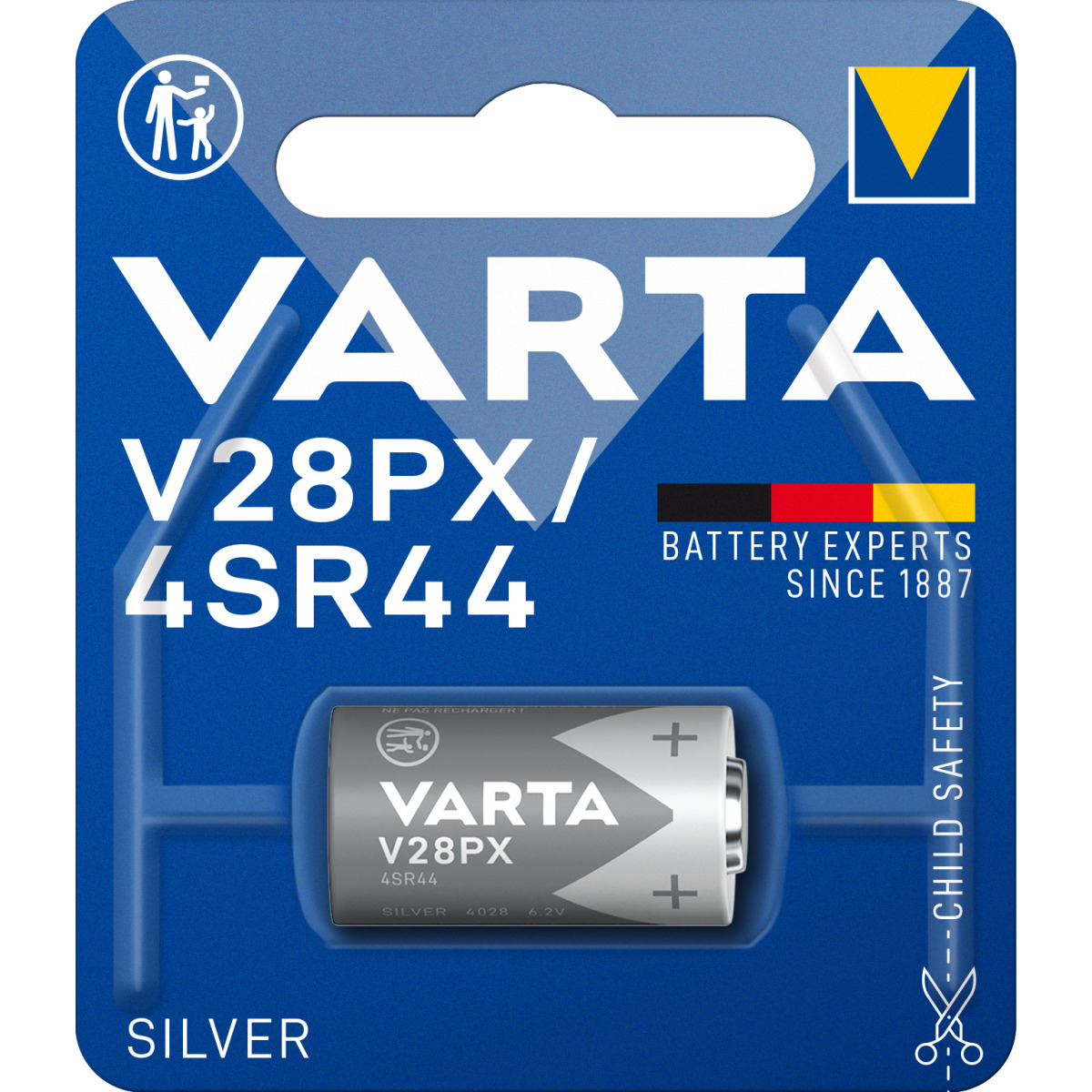 Elettronica SILVER V28PX/4SR44 Blister 1